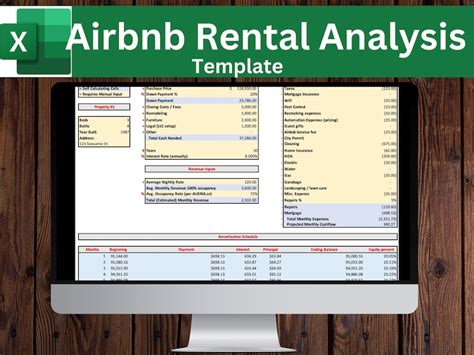 airbnb calculator excel|short term rental excel spreadsheet.